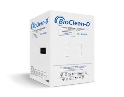 Sobre bota descartável BioClean-D S-BDOB estéril box