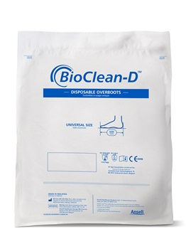 Sobre bota descartável BioClean-D S-BDOB estéril bag