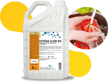 Detergente Clorado Alcalino para uso geral ESTÉRA CLOR 6% na CMS Científica do Brasil