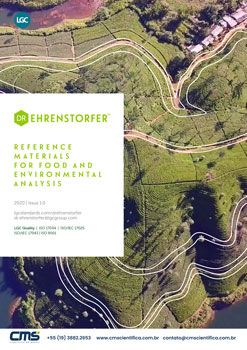 Catálogo Dr.Ehrenstorfer Padrões de Referência para Pesticidas - CMS Científica do brasil