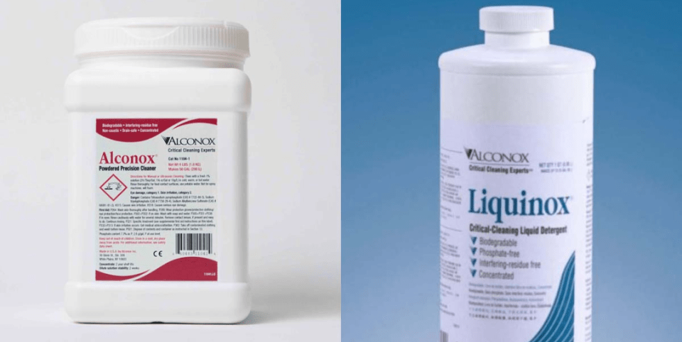 Alconox vs Liquinox qual é o melhor para limpeza