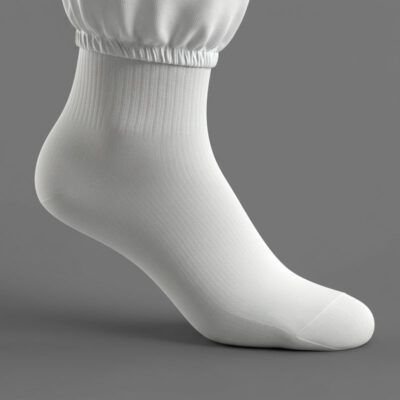 Meia descartável ​​para salas limpas