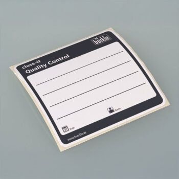 Etiqueta preta Ultra Adesiva 95x95mm Close-it - Bürkle