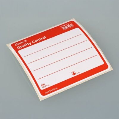 Etiqueta Ultra Adesiva vermelha