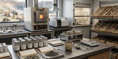 Fire assay em ouro controle com Materiais de Referência - CMS