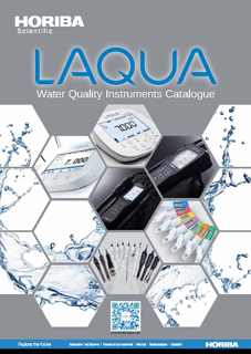 Catálogo de instrumentos para análise da qualidade da água Horiba
